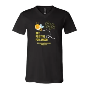 Bee Positive Premium Soft V-Neck