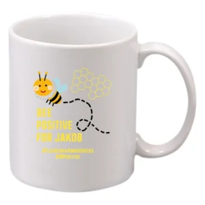 Bee Positive Ceramic Mug