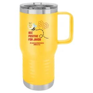 Bee Positive Travel Mug